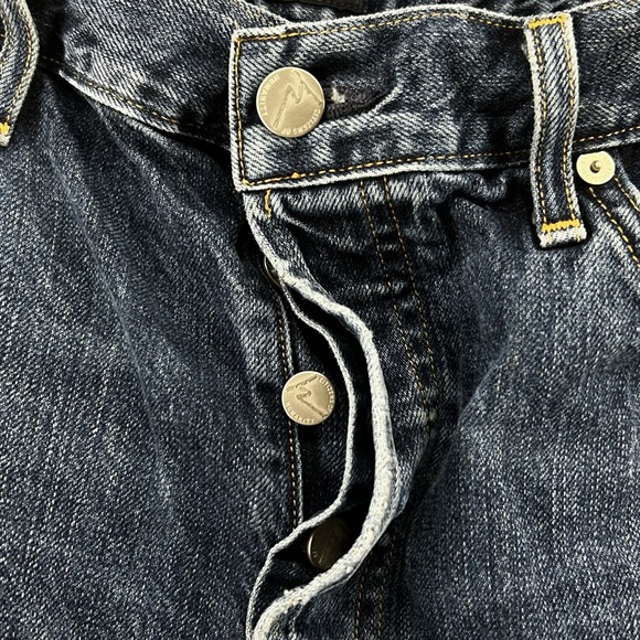 Citizen of Humanity Liya Jeans Women 31 High Rise Classi Fit Crop Blue Denim USA - Picture 6 of 15